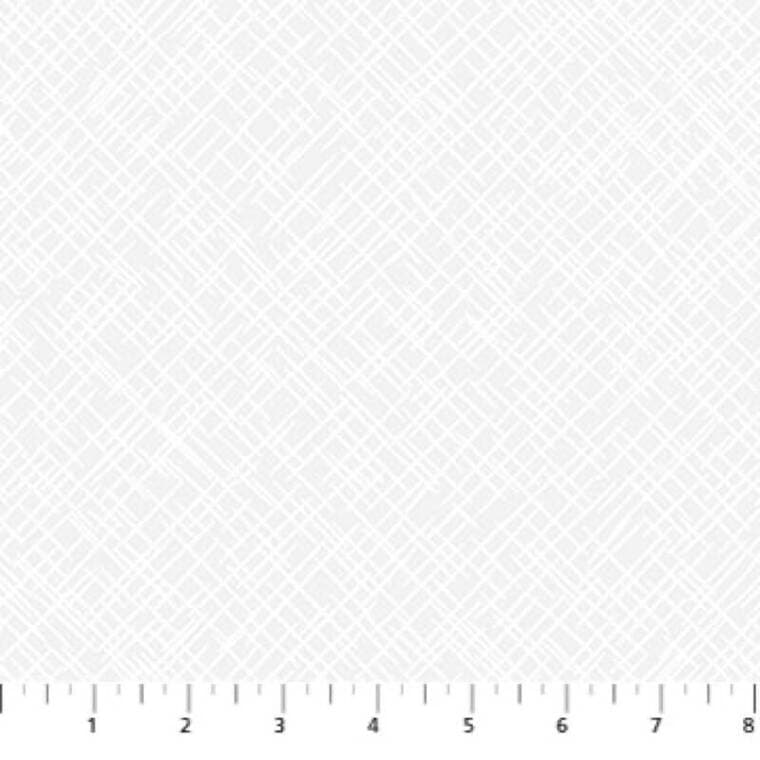 Open Weave White Tone on Tone