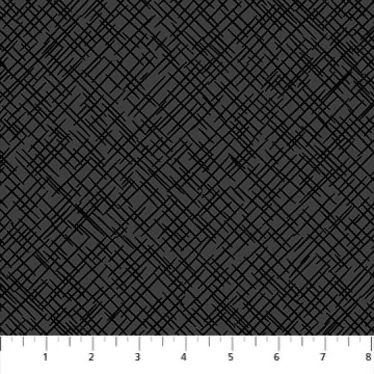 Open Weave Black Tone on Tone