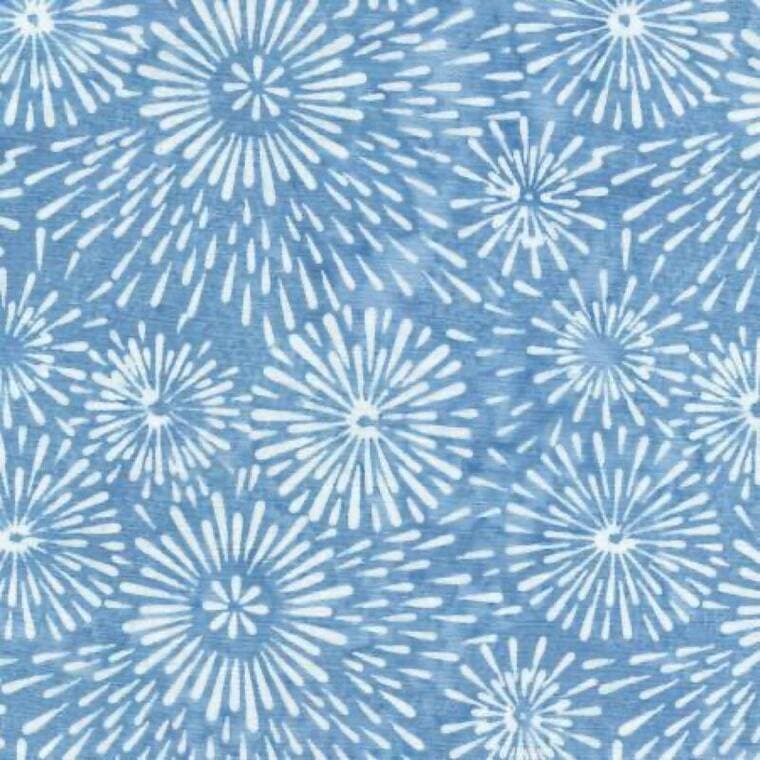 Fireworks-Blue Sky