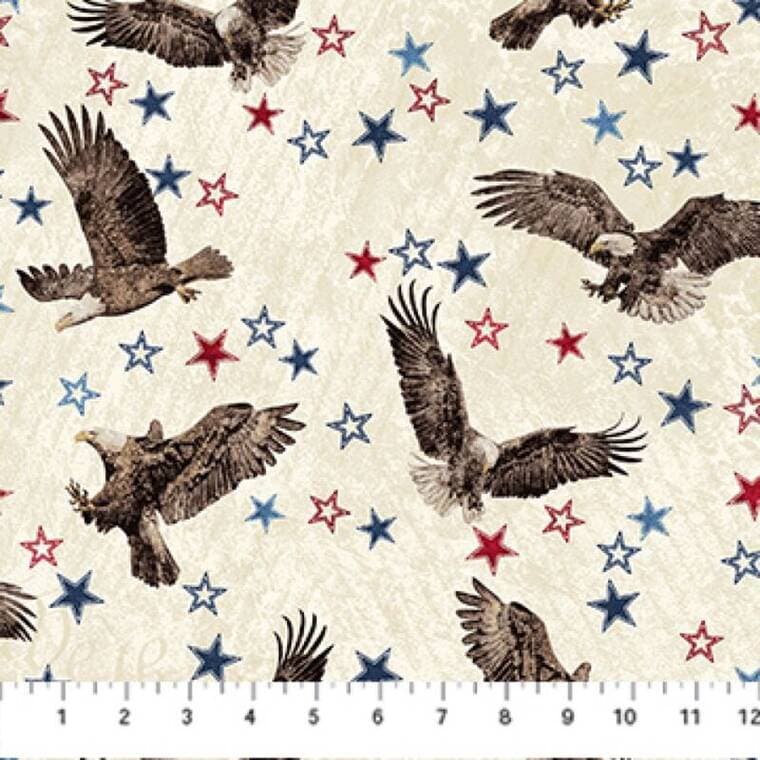 Eagles Beige Multi - Stars & Stripes 13