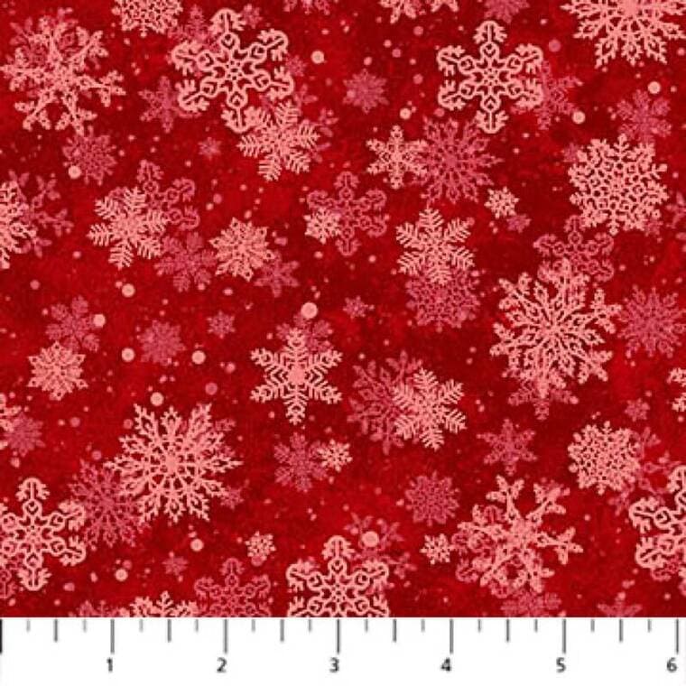 Snowflakes2 Red