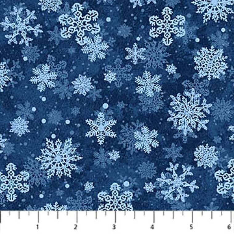 Snowflakes2 Blue
