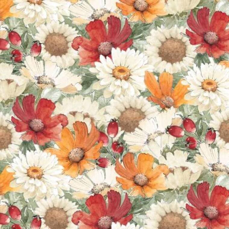 Multi Packed Florals
