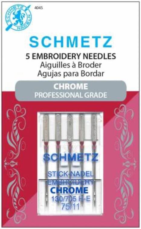 Machine Needle Embroidery 75/11 - Schmetz