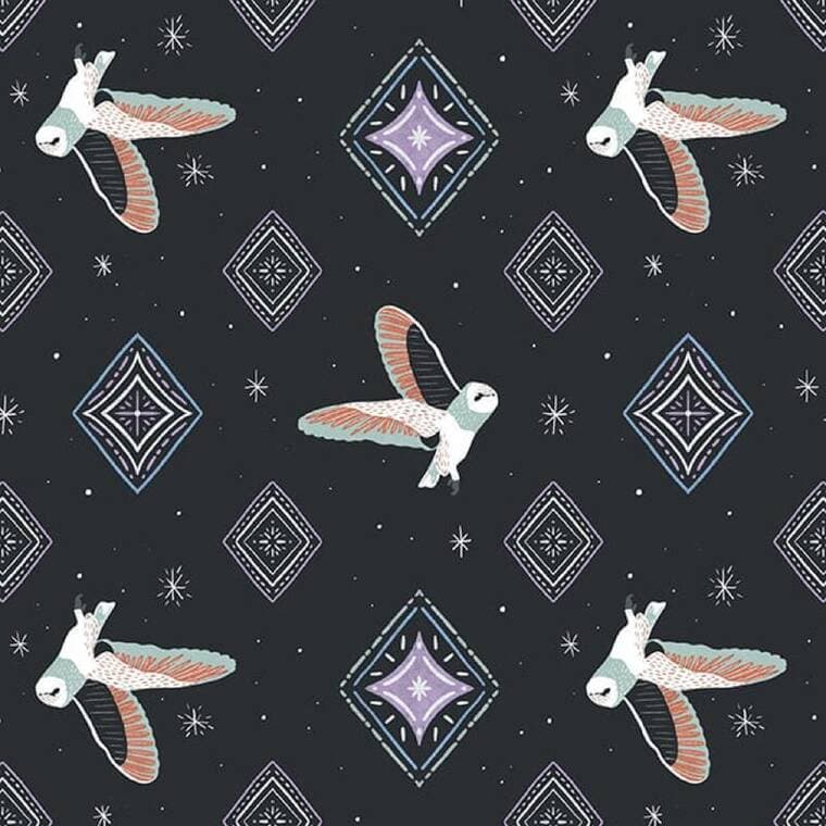 Woodland Magic Owl Dk. Navy