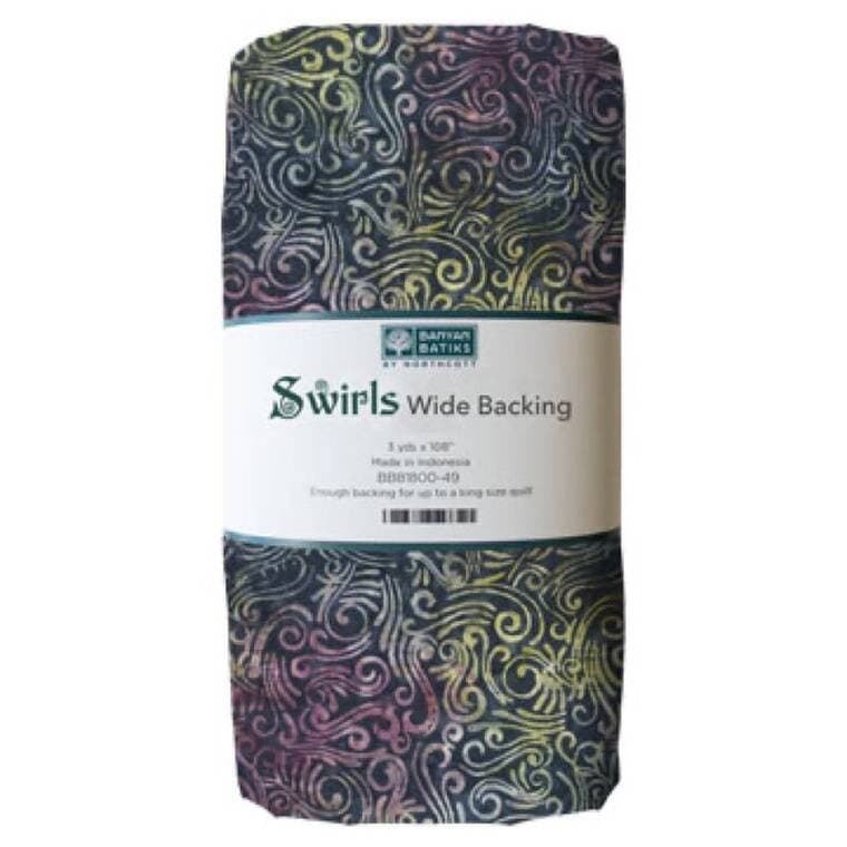 Swirls Indigo Multi