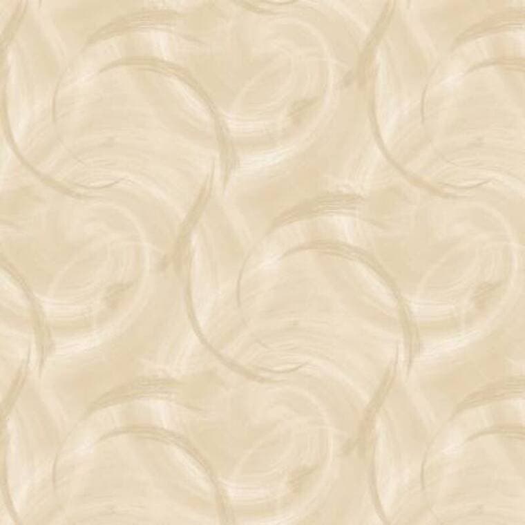 Cream Circle Texture Flannel 108in Wideback