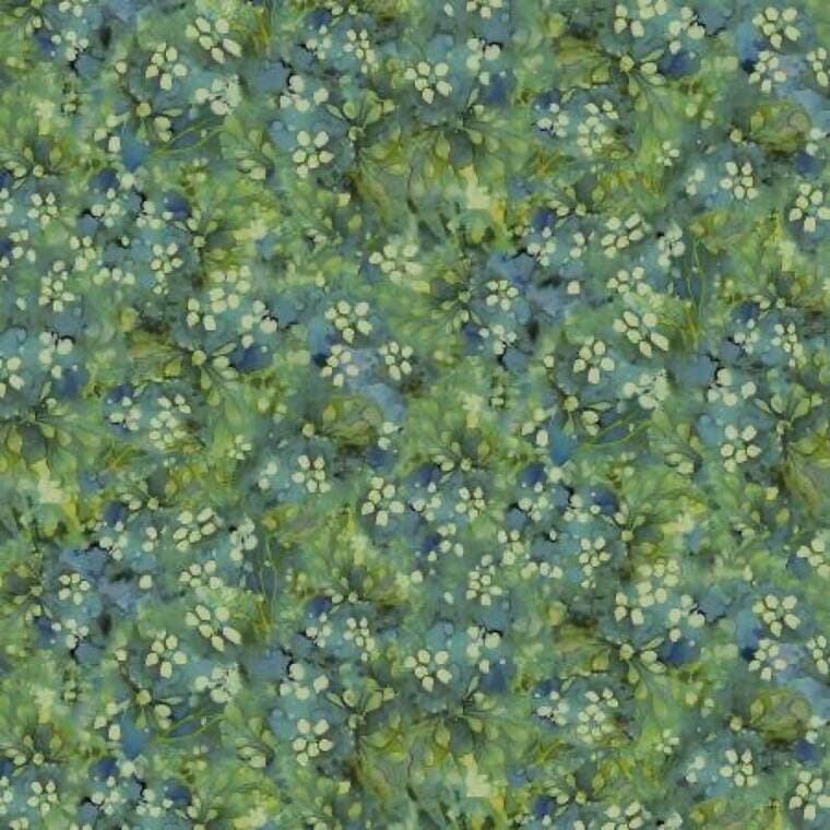 Green Tonal Floral