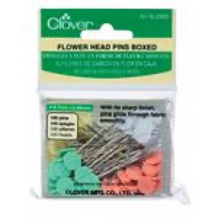 Flower Head Pins Boxed 100ct