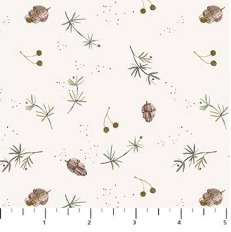 Cozy Cubs White Pinecones