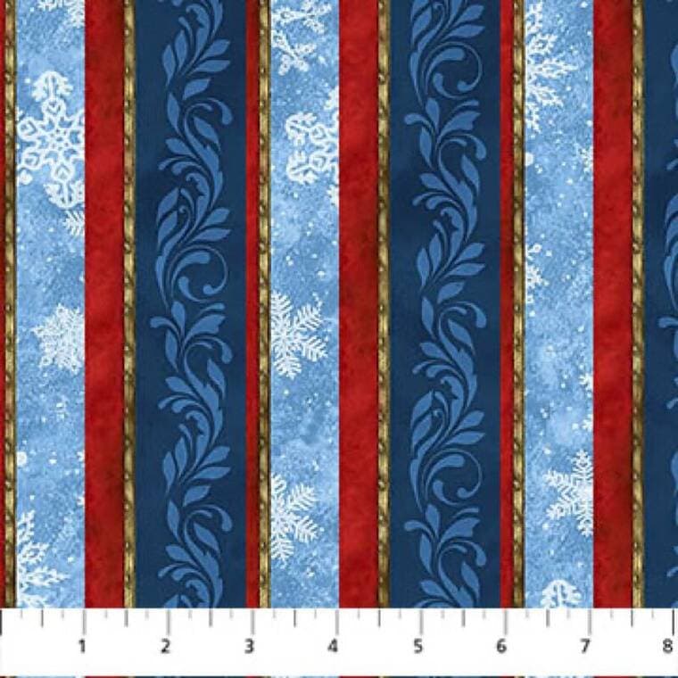 Plain Stripe Dk Blue Multi