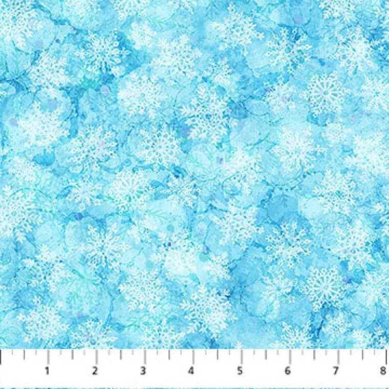 Snowflake Blend Lt Blue