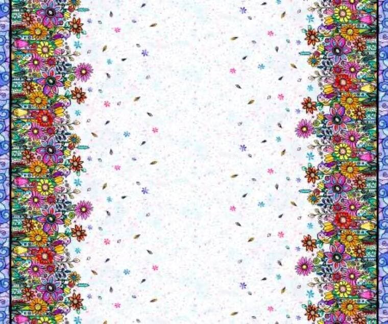 Flower To The Sun Flower Patch Double Border
