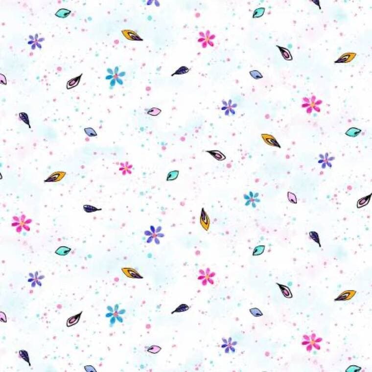 Flower To The Sun Paint Splatter & Petal Toss