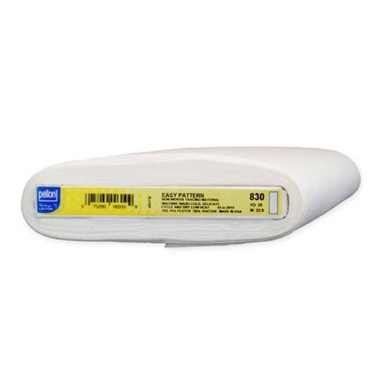 Easy Pattern Tracing 44\ White 830 Pellon#20"