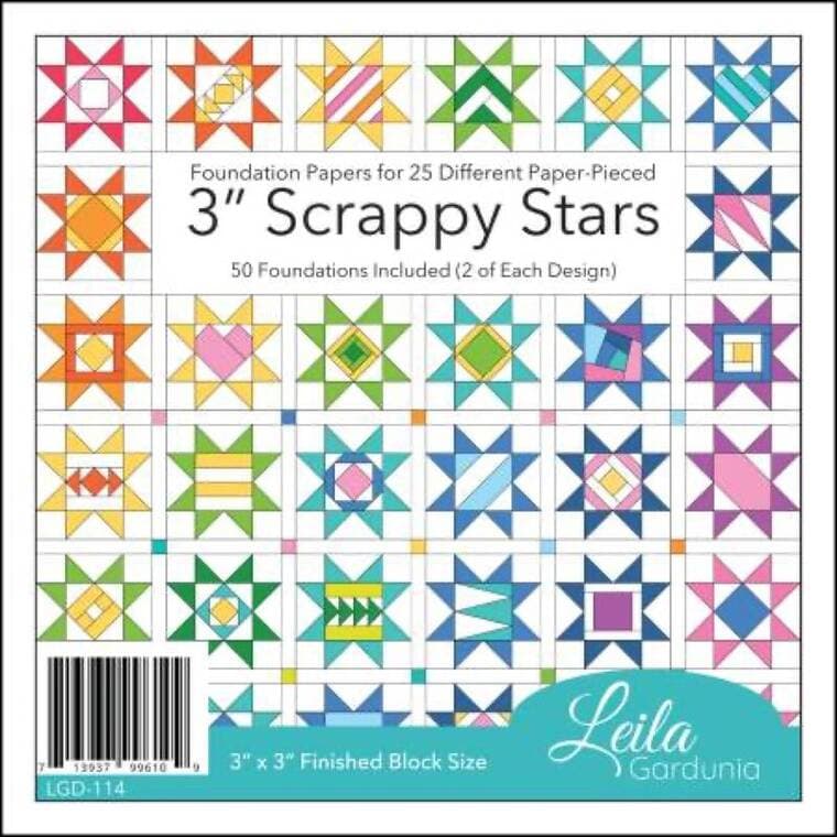 3" Scrappy Stars Foundation Pad