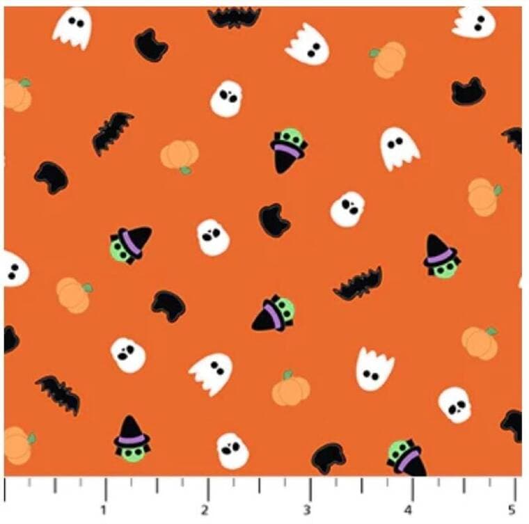 Orange Sprinkle, Mr Bones Sews