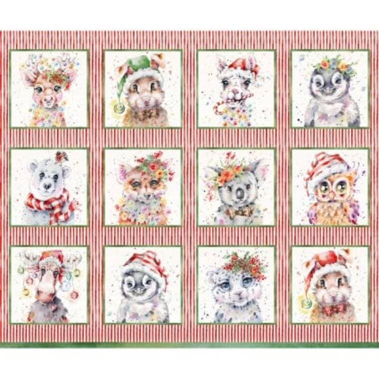 Little Darlings Christmas Panel