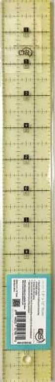 Non-Slip Ruler 1-1/2in x 12in, QS