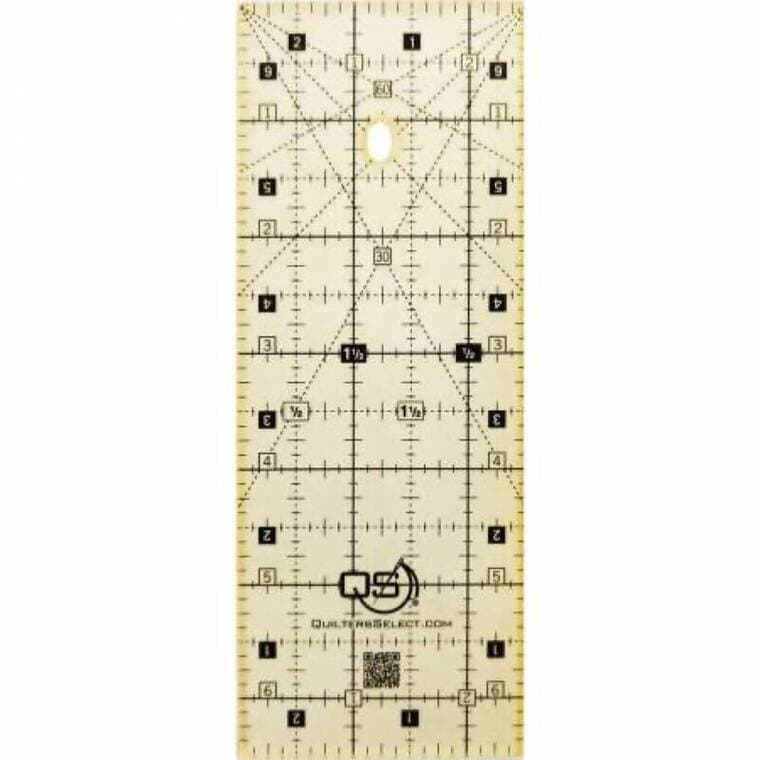 QS Quilting Ruler 2-1/2in x 6-1/2in