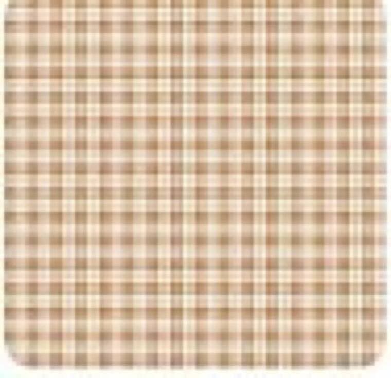 Snowfall Rust Plaid