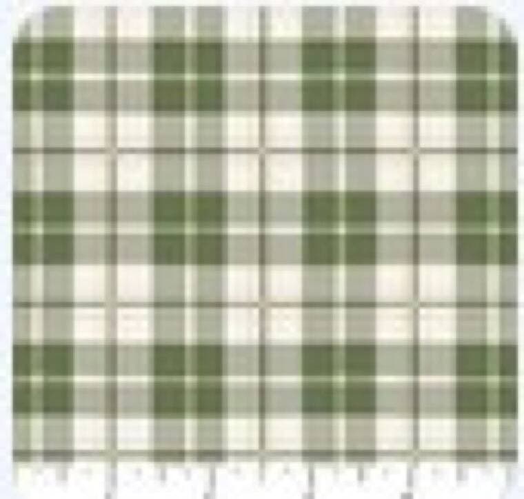 Snowfall Sage Plaid