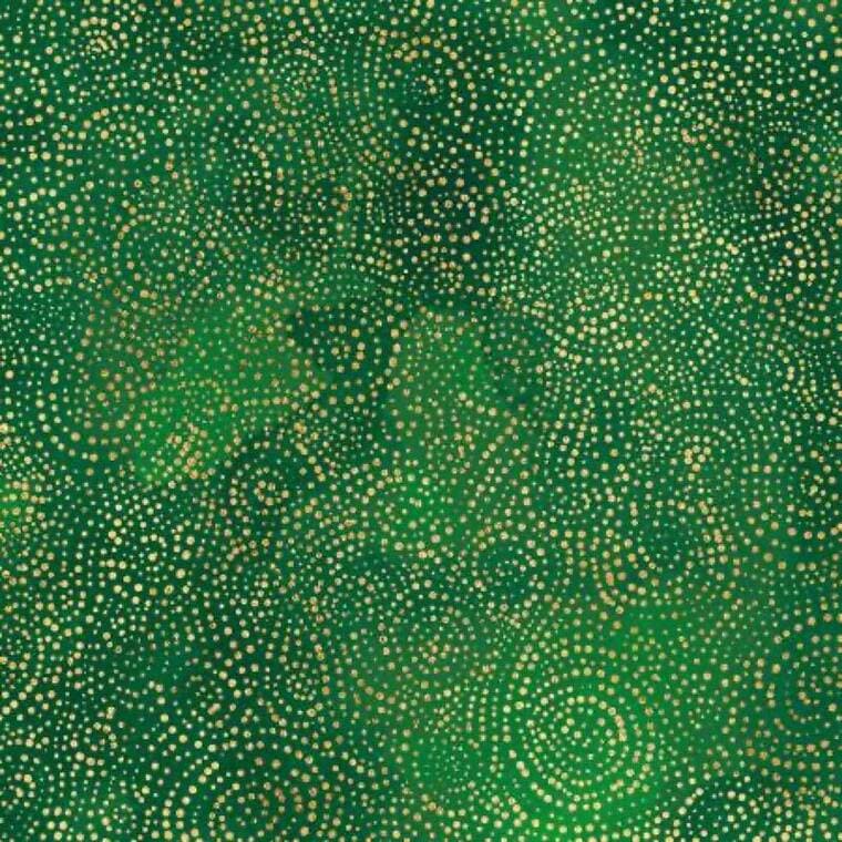 Solstice Serene Swirls Green/Gold