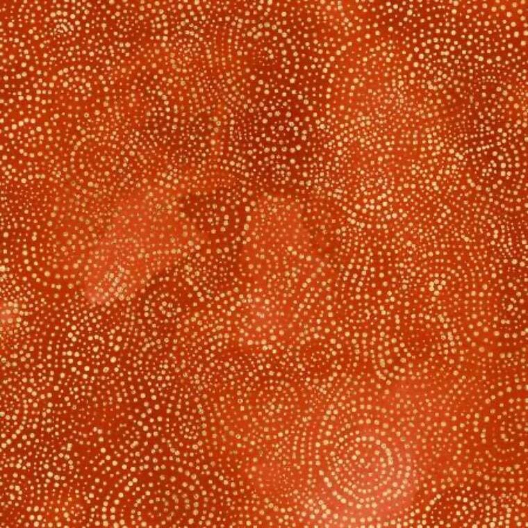 Solstice Serene Swirls/Orange/Gold
