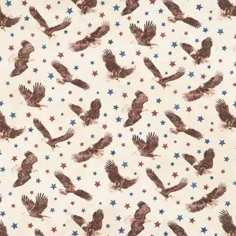 Stonehenge Soaring Eagles Cream Multi