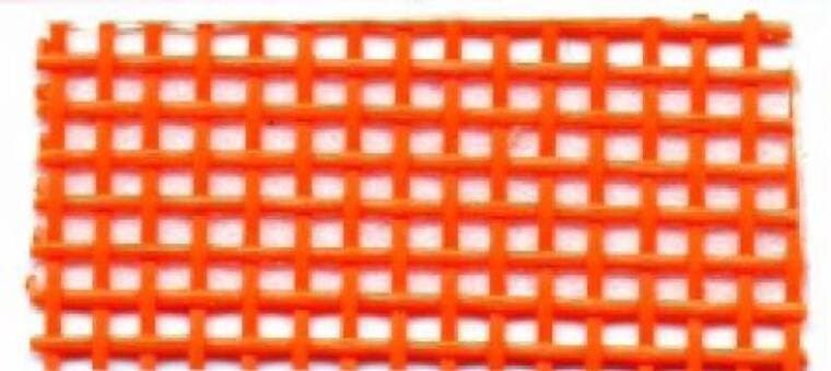 Mesh Vinyl Orange 18in X 36in
