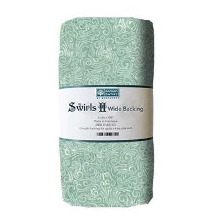 Wide Back Swirls Sage